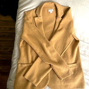J. Crew schoolboy sweater blazer size medium acorn color